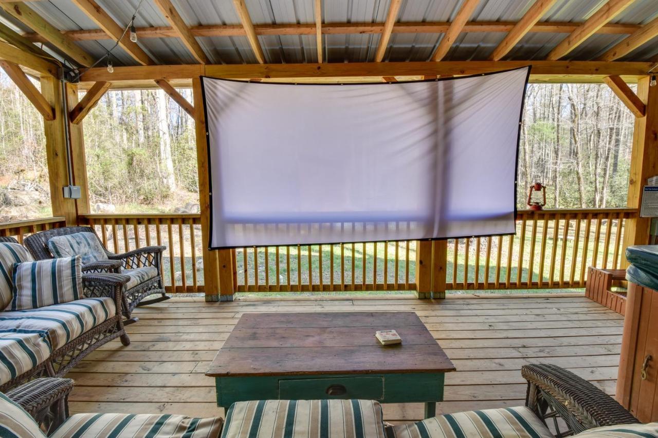 Sautee Nacoochee 5-Acre North Georgia Mountain Retreat With Creek! 빌라 외부 사진