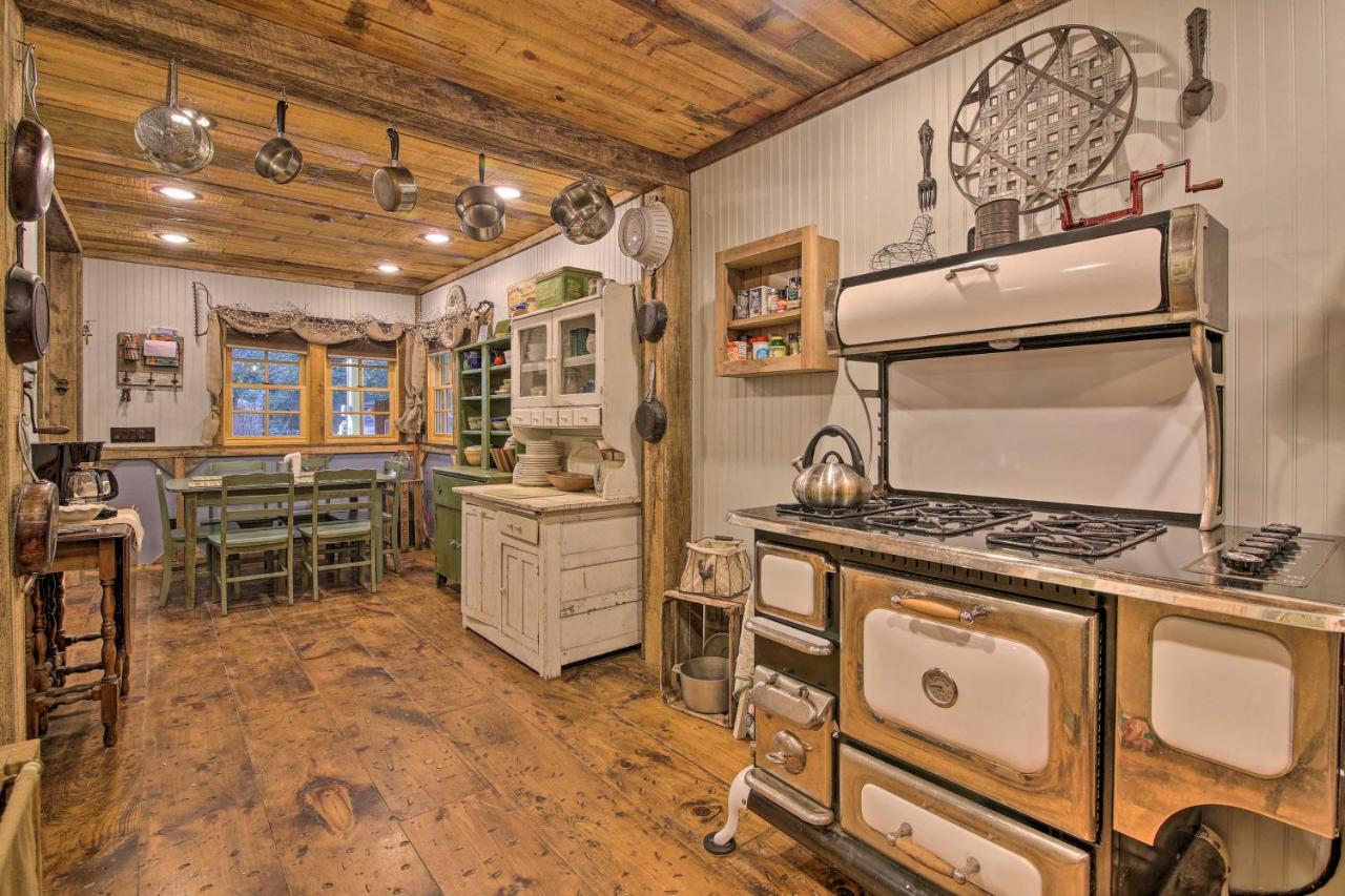 Sautee Nacoochee 5-Acre North Georgia Mountain Retreat With Creek! 빌라 외부 사진