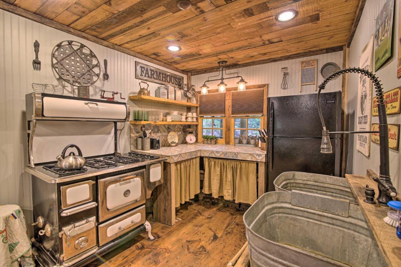Sautee Nacoochee 5-Acre North Georgia Mountain Retreat With Creek! 빌라 외부 사진