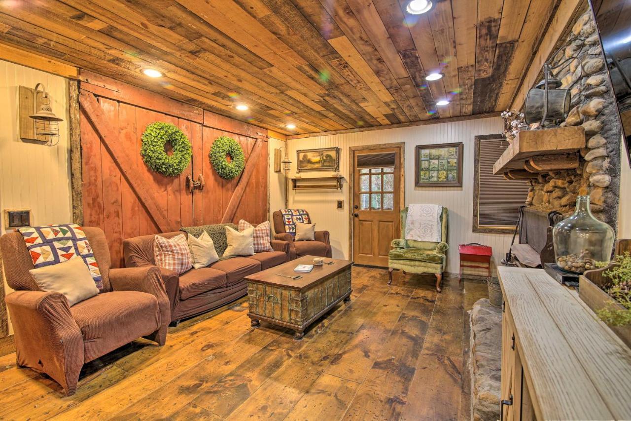 Sautee Nacoochee 5-Acre North Georgia Mountain Retreat With Creek! 빌라 외부 사진