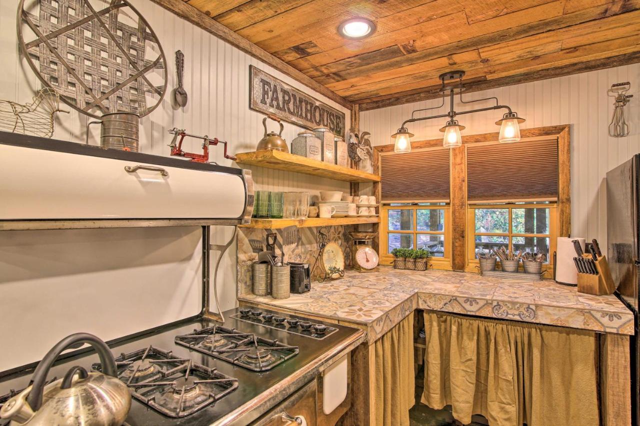 Sautee Nacoochee 5-Acre North Georgia Mountain Retreat With Creek! 빌라 외부 사진