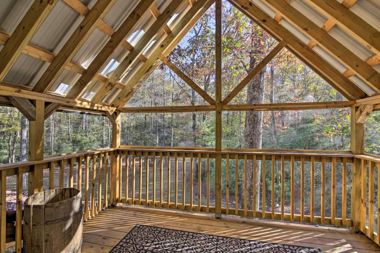Sautee Nacoochee 5-Acre North Georgia Mountain Retreat With Creek! 빌라 외부 사진