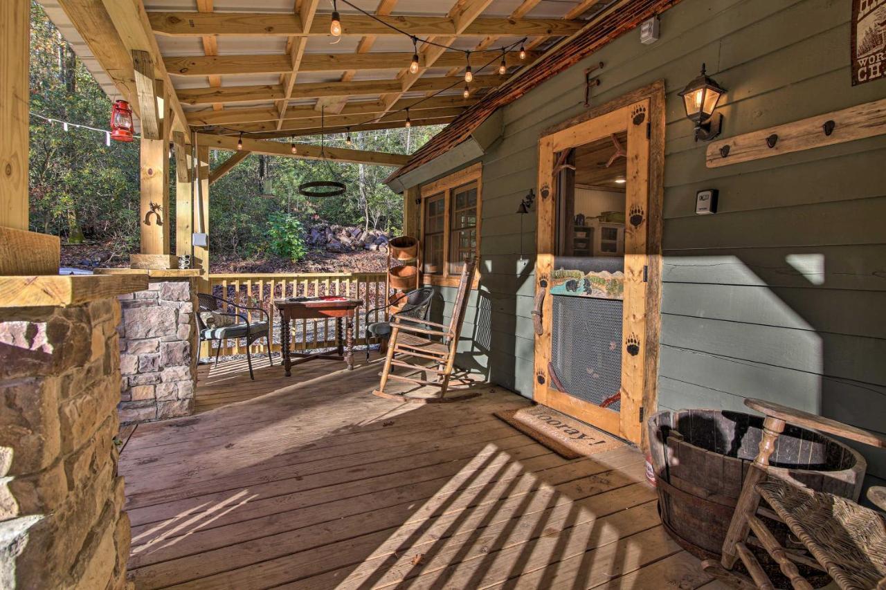 Sautee Nacoochee 5-Acre North Georgia Mountain Retreat With Creek! 빌라 외부 사진