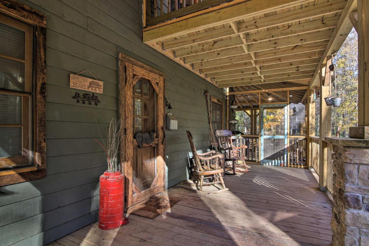 Sautee Nacoochee 5-Acre North Georgia Mountain Retreat With Creek! 빌라 외부 사진