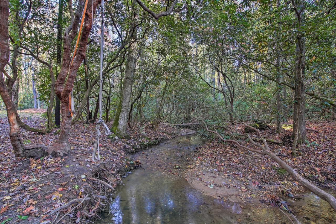 Sautee Nacoochee 5-Acre North Georgia Mountain Retreat With Creek! 빌라 외부 사진