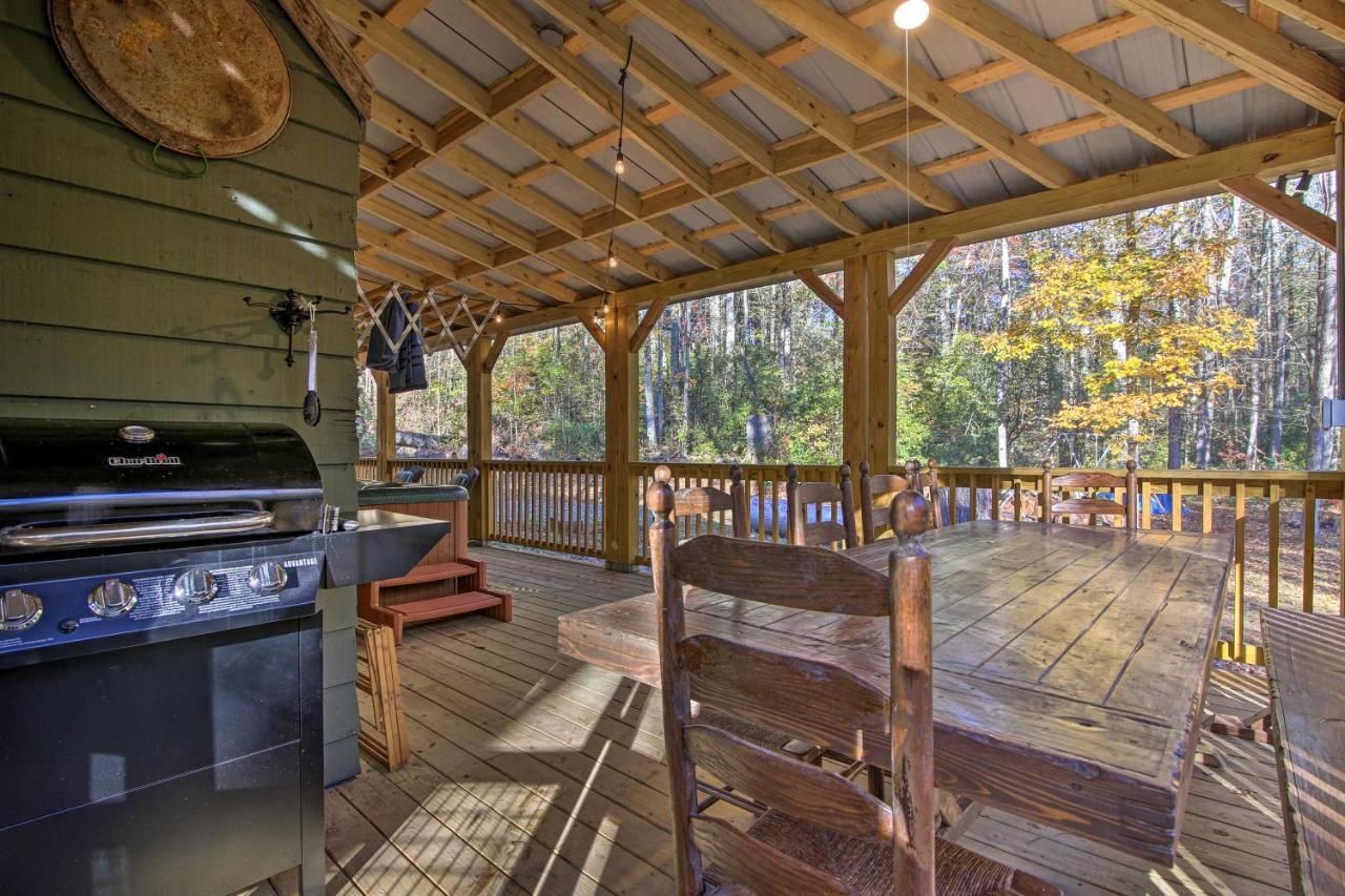 Sautee Nacoochee 5-Acre North Georgia Mountain Retreat With Creek! 빌라 외부 사진